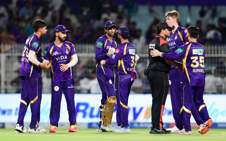 IPL 2026: Allen, Raghuvanshi, Green pyrotechnics keep KKR’s hopes alive with 29-run win over GT (ld)
