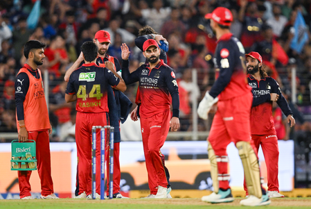 IPL 2026: Rasikh picks three-for as RCB seamers restrict GT to 155/8 despite Washington’s fifty