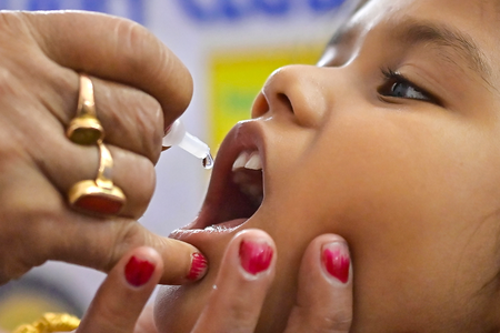 Gujarat: 1.58 lakh children to be covered in ‘Pulse Polio Campaign’ in Gandhinagar
