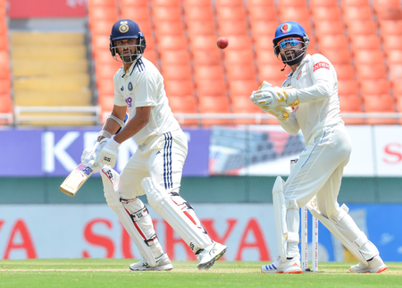 One-off Test: Washington hits 52 not out as India declare at 564/8 against Afghanistan