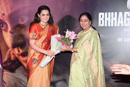 Kangana Ranaut expresses gratitude to Delhi CM Rekha Gupta at special screening of ‘Bharat Bhhagya Viddhaata’