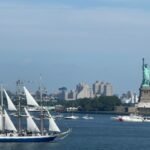 Lokayan 2026: INS Sudarshini reaches New York port, Tricolour flies high over Hudson river (Ld)