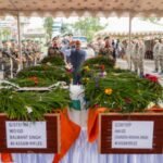 <div>Manipur Guv & CM pay last respects to killed Assam Rifles troopers, search operation enters third day</div>