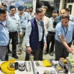 DMRC MD Vikas Kumar inspects Blue Line stations during night-long visit