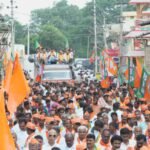 Vijayendra warns Cong of Bengal-like outcome as BJP claims appeasement, stages protest in Haveri