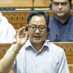 <div>‘Congress will fall into trap if Parliament disruptions continue’: Kiren Rijiju</div>