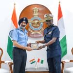 <div>Air Force Chiefs of India and Cote d’Ivoire discuss defence cooperation, issues of mutual interest</div>