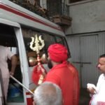 ‘Chhari Mubarak’ leaves Dashnami Akkara temple in Srinagar for Amarnath Cave shrine