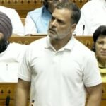 <div>Uproar over Rahul Gandhi’s remarks in Lok Sabha; Rijiju says LoP using ‘unparliamentary’ words</div>
