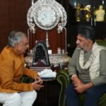 Karnataka Council Chairman Horatti meets CM Shivakumar as Cong prepares no-confidence motion