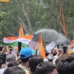 Jharkhand students’ march intensifies; police use water cannons after protesters breach barricades