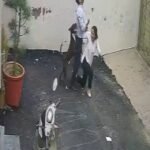 Couple attacked by pitbull while viewing rental home in Punjab, video emerges