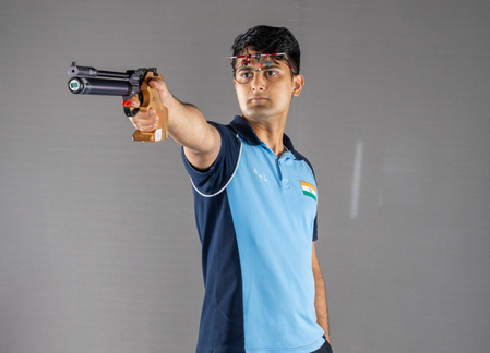 From cycling 14km daily to Asian Games: Shooter Aakash Bhardwaj eyes success in 10m Air Pistol