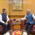 EAM Jaishankar meets outgoing EU Ambassador, appreciates his contributions towards FTA