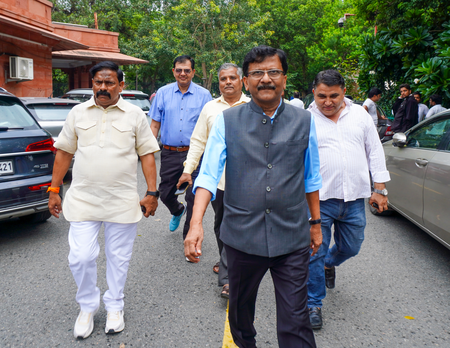Allocation of Shiv Sena symbol to rebel faction a multi-crore scam, says Sanjay Raut