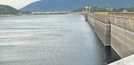 Only 1,500 cusecs Cauvery water reaches upper anicut; concerns rise over irrigation needs