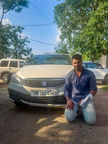 Gurugram hit-and-run case: Both accused sent to judicial custody for 14 days