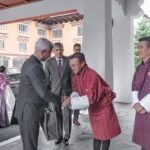 <div>EAM Jaishankar receives warm welcome from Bhutan’s Finance Minister in Thimphu</div>
