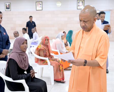 UP CM Yogi holds Janta Darshan, instructs officials for prompt action on people’s problems