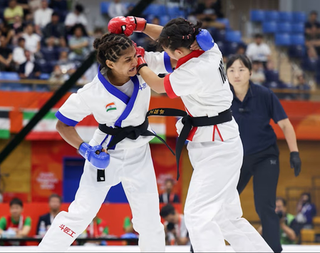 ‘She was 700 grams heavier than her opponent’: Coach Nikhil explains Suchika’s controversial loss in MMA final