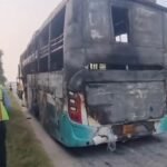 Greater Noida bus fire: Passengers warned of burning smell, driver ignored them, says FIR