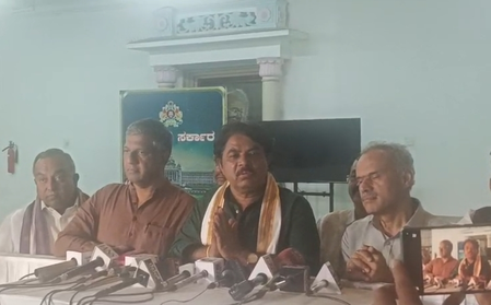 BJP MLAs walk out of Karnataka Assembly, LoP Ashoka hits out at Cong govt over Rs 2,500 drought relief