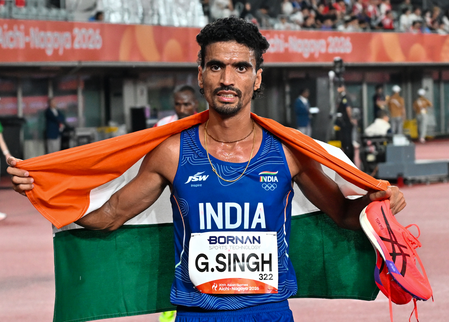 Asian Games: Gulveer clinches 1500m silver after 10k success; Sable misses steeplechase medal
