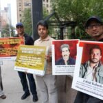 Outside UN, Baloch, Pashtun activists protest Pakistan over killings, forced disappearances in Balochistan