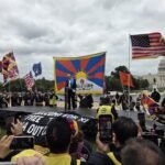 Thousands rally in Washington over human rights abuses in China