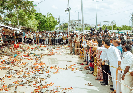 TN: Karur marks first anniversary of crowd crush that killed 41