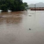 Godavari River level rises at Bhadrachalam in Telangana after heavy rain