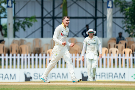 Todd Murphy helps Australia A hold upper hand as India trail by 236 runs