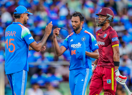 Prasidh to miss third ODI against WI due to hamstring injury, Kamboj likely replacement