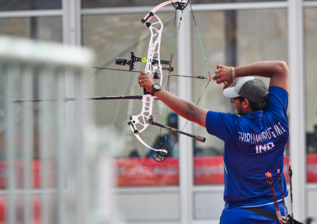 <div>Asian Games: Ganesh Mani Ratnam bags bronze in men’s compound individual</div>