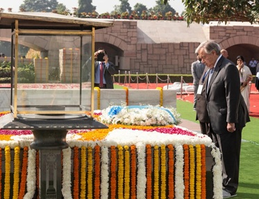 ‘Summon values of Mahatma Gandhi in highly-charged times’: UN chief