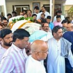 Jharkhand CM Hemant Soren performs last rites of mother Rupi Soren in ancestral village