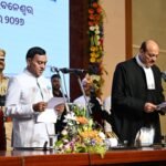 Braj Mohan Ram takes oath as Odisha Governor at Lok Bhavan