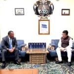 MoS Margherita meets Naoero Parliament Speaker, discusses strengthening parliamentary exchanges