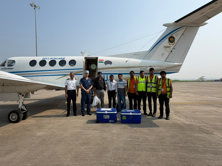 Gujarat’s air ambulance logs 98 missions, offers subsidised transfers across India
