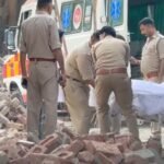 One dead after massive fire engulfs several food shops in Noida