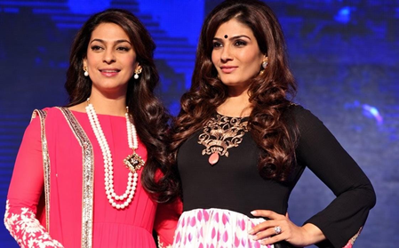 Juhi Chawla sends ‘lots of love’ & a big hug to Raveena Tandon as she turns 54