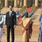 Liechtenstein Prince Alois accorded ceremonial welcome at Rashtrapati Bhavan