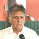 Strange irony that those in power are holding rally to ‘save democracy’, says Manish Tewari