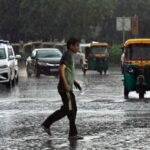 Rain lashes Delhi-NCR, IMD issues yellow alert; AQI remains in ‘poor’ category