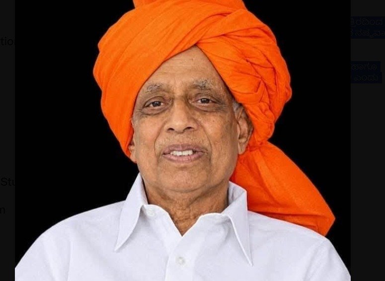 Former Karnataka Minister and MP Shivananda Koujalagi Dies at 87; Shivakumar, Siddaramaiah Condole